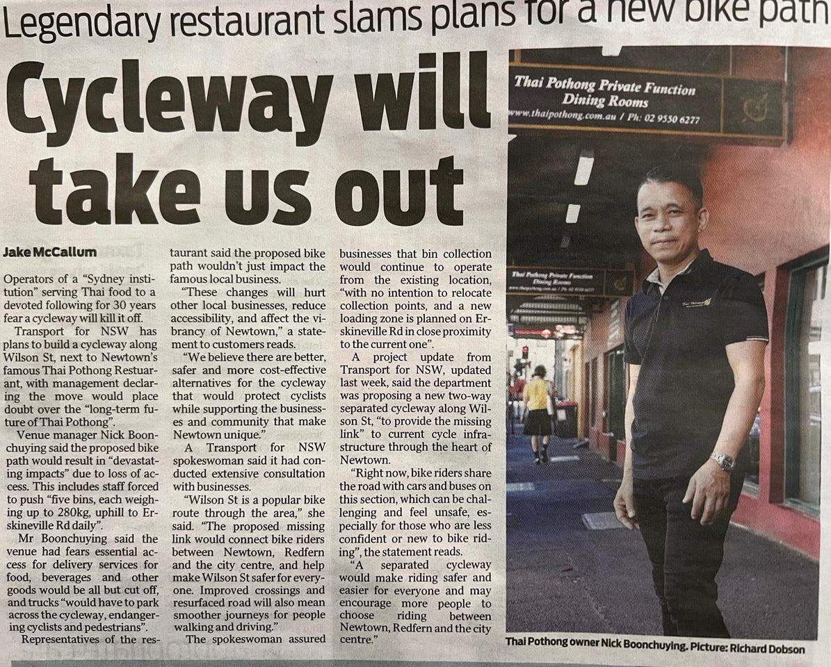 It's not just Paddington: Newtown businesses raise similar concerns