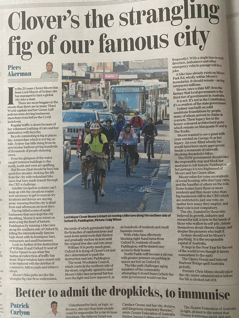 Piers Akerman Highlights Growing Community Concerns